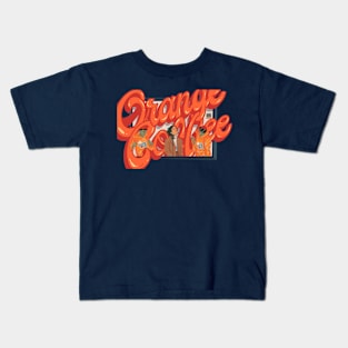 Orange Coffee Kids T-Shirt